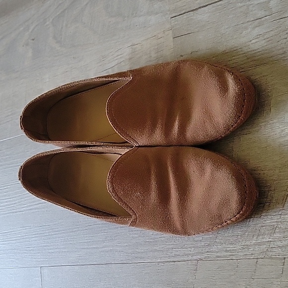 Soludos suede loafers in tan color size 8.5 - Picture 3 of 10